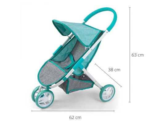 MILLY MALLY 3106 Wózek dla lalek Susie Prestige Mint