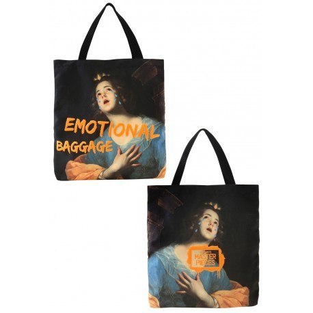 Duża torba na zakupy - masterpieces - emotional baggage SANTORO LONDON