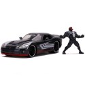 JADA Marvel Samochód Venom 2008 Dodge Viper Figurka 1:24