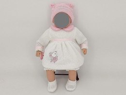 Ubranko dla lalki 45cm biało-różowe 565425 Adar