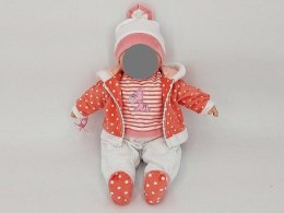 Ubranko dla lalki 45cm różowo-białe 565449 Adar