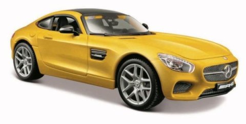 MAISTO 31134-85 Mercedes AMG GT żółty 1:24