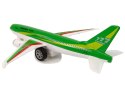 Samolot Pasażerski Boeing 777 Zielony Napęd Światła Dźwięki