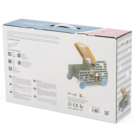 VIGA 44066 PolarB Chodzik edukacyjny-Samochód z narzędziami
