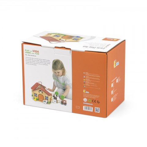 Viga 51618 Zestaw w walizce - farma