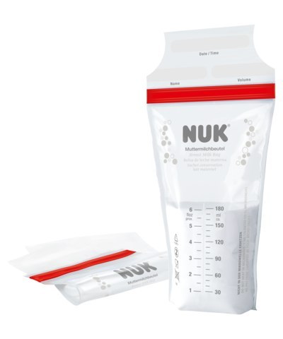 NUK 252126 Woreczki na mleko matki 25 szt/opak.