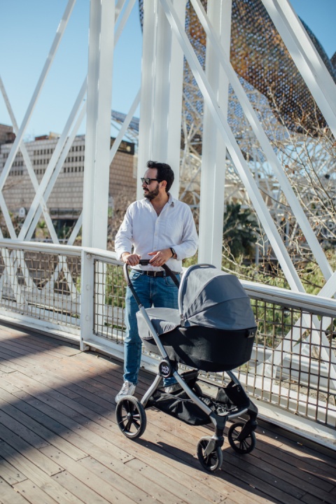 Baby Jogger CITY SIGHTS wózek dziecięcy do 22 kg, wersja spacerowa - Dark Slate