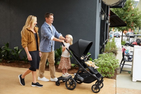 Baby Jogger CITY SIGHTS wózek dziecięcy do 22 kg, wersja spacerowa - Dark Slate