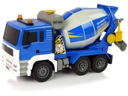 Ciężarówka Betoniarka Zdalnie Sterowana Niebieska 2,4G Obrotowa Gruszka