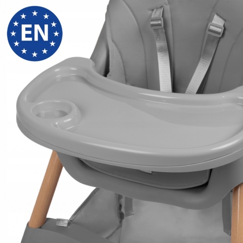 KARIMI Kidwell Krzesełko do karmienia 2w1 - Gray