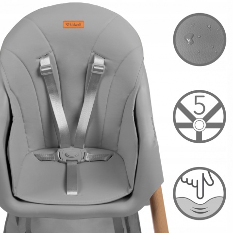 KARIMI Kidwell Krzesełko do karmienia 2w1 - Gray