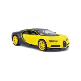 MAISTO 32509-45 Design Exotic Bugatti Chiron czarno-żółty 1:24