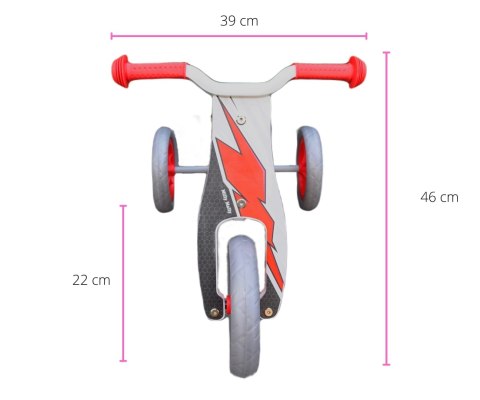 MILLY MALLY Pojazd 2w1 Look Racing