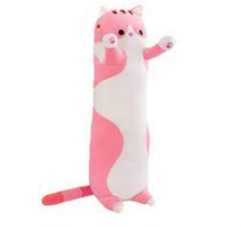 Maskotka pluszowa kot Long 50cm różowy 1007318