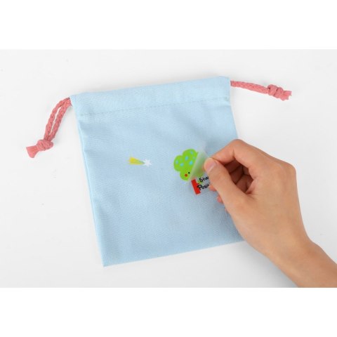 WOOPIE ART&FUN Zestaw Kreatywny Zrób Torebkę Dekorowanie Woreczka Imię Dziecka DIY