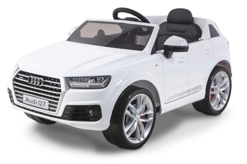 AUDI Q7 Toyz pojazd na aklumulator 12V 2x35W - White