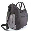 DeLuxe TORBA PIELĘGNACYJNA do wózka caretero black/grey