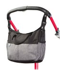 DeLuxe TORBA PIELĘGNACYJNA do wózka caretero black/grey