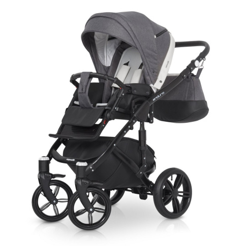 ENDURO Expander 4w1 wózek wielofunkcyjny + Fotelik i Baza IsoFix white