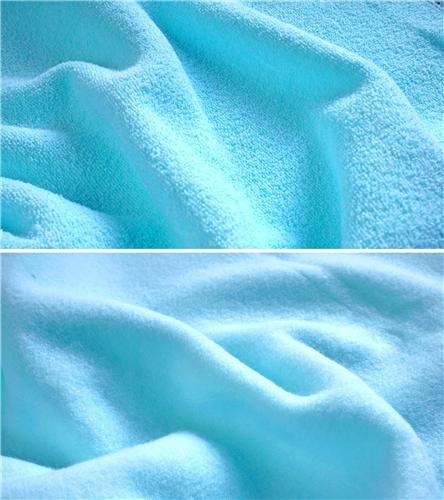 Miękkie okrycie kąpielowe Niedźwiadek Sensillo turkusowy