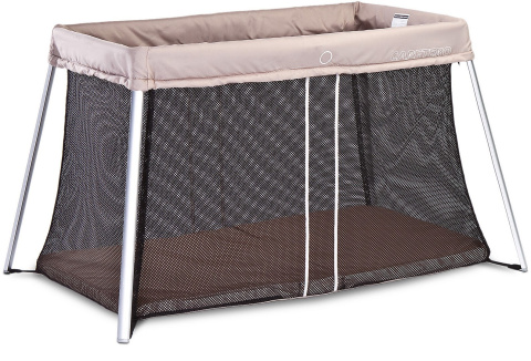 Easy kojec typu pop-up Caretero aluminiowa rama - beige