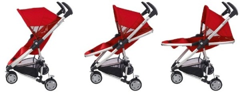 QUINNY ZAPP XTRA 2 + oryginalny pałąk SKŁADANY Z ODWRACANYM SIEDZISKIEM, REGULOWANE OPARCIE