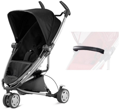 QUINNY ZAPP XTRA 2 + oryginalny pałąk SKŁADANY Z ODWRACANYM SIEDZISKIEM, REGULOWANE OPARCIE