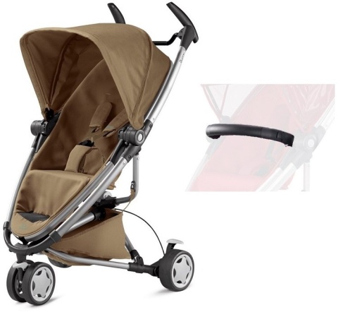 QUINNY ZAPP XTRA 2 + oryginalny pałąk SKŁADANY Z ODWRACANYM SIEDZISKIEM, REGULOWANE OPARCIE