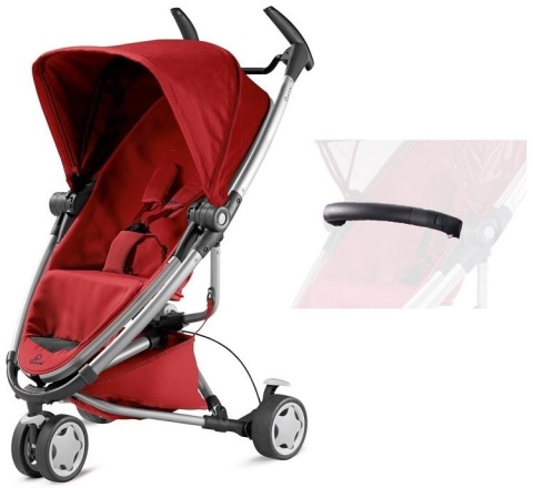 QUINNY ZAPP XTRA 2 + oryginalny pałąk SKŁADANY Z ODWRACANYM SIEDZISKIEM, REGULOWANE OPARCIE