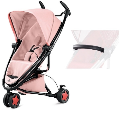 QUINNY ZAPP XTRA 2 + oryginalny pałąk SKŁADANY Z ODWRACANYM SIEDZISKIEM, REGULOWANE OPARCIE