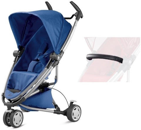 QUINNY ZAPP XTRA 2 + oryginalny pałąk SKŁADANY Z ODWRACANYM SIEDZISKIEM, REGULOWANE OPARCIE