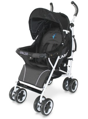 SPACER   CARETERO WÓZEK SPACEROWY Black