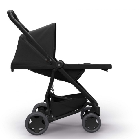 ZAPP FLEX PLUS 2w1 Quinny gondola LUX wózek głęboko-spacerowy black on black + gondola black on graphite