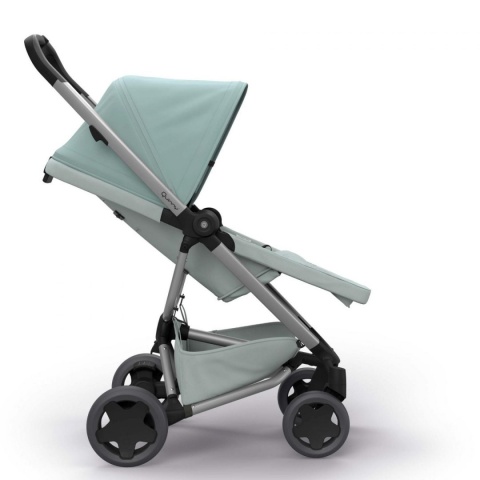 ZAPP FLEX PLUS 2w1 Quinny gondola LUX wózek głęboko-spacerowy frost on grey + grey on grey