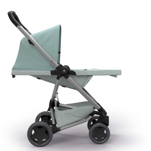 ZAPP FLEX PLUS 2w1 Quinny gondola LUX wózek głęboko-spacerowy frost on grey + grey on grey