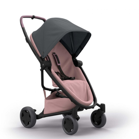 ZAPP FLEX PLUS 2w1 Quinny gondola LUX wózek głęboko-spacerowy graphite on blush + blush on grey