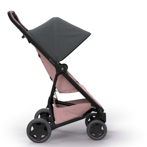 ZAPP FLEX PLUS 2w1 Quinny gondola LUX wózek głęboko-spacerowy graphite on blush + blush on grey