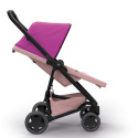 ZAPP FLEX PLUS 2w1 Quinny gondola LUX wózek głęboko-spacerowy pink on blush + blush on graphite