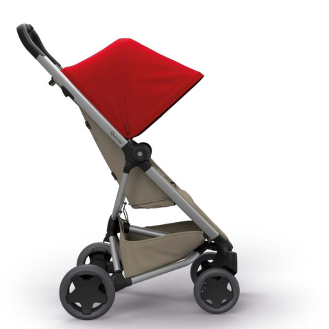 ZAPP FLEX PLUS 2w1 Quinny gondola LUX wózek głęboko-spacerowy red on sand + sand on grey
