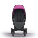 ZAPP FLEX PLUS Quinny wózek spacerowy - pink on graphite