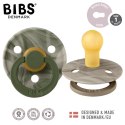 BIBS COLOUR TIE DIY CAMO 2-PACK GREEN MIX S Smoczek uspokajający kauczuk Hevea