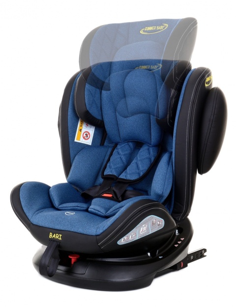 BARI Summer Baby 0-36kg fotelik obrotowy 360° - Blue