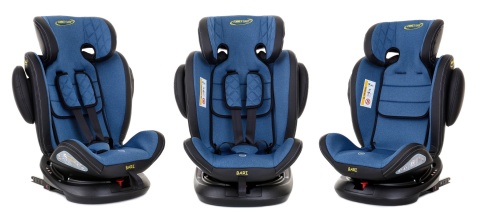 BARI Summer Baby 0-36kg fotelik obrotowy 360° - Blue
