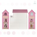 Domek dla lalek różowy drewniany LULILO Trikito 70cm