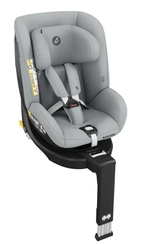 Mica Eco i-Size Maxi-Cosi 0-18 kg 61-105 cm obrotowy 360° fotelik samochodowy - Authentic Grey