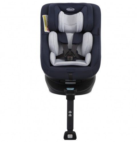 Turn2Me Graco 0-18kg obrotowy 360 stopni 0+/1 ( od ur. do 18 kg) Bezpieczeństwo 4* ADAC - Navy