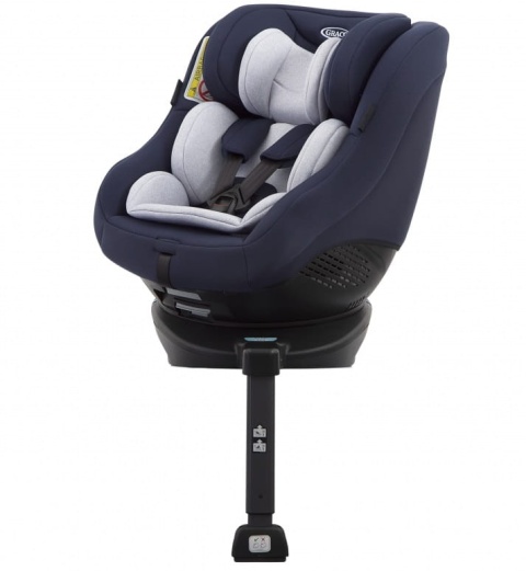 Turn2Me Graco 0-18kg obrotowy 360 stopni 0+/1 ( od ur. do 18 kg) Bezpieczeństwo 4* ADAC - Navy