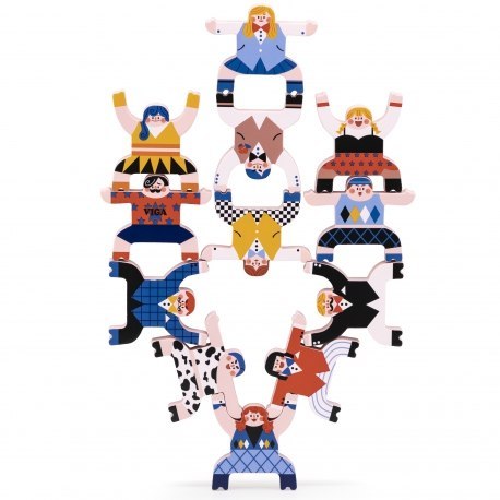 Viga 44643 Gra Balansujące Ludziki