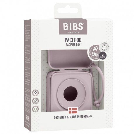 BIBS 4200267 PACIFIER BOX DUSKY LILAC pudełko ochronne na smoczki