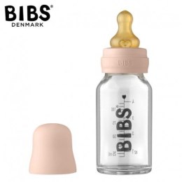 BIBS 5013244 Antykolkowa butelka szklana 110 ml Blush